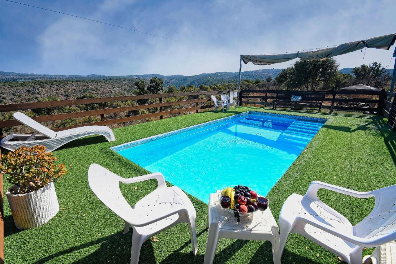 Villa Tal Nof Cabins Manot Exterior foto